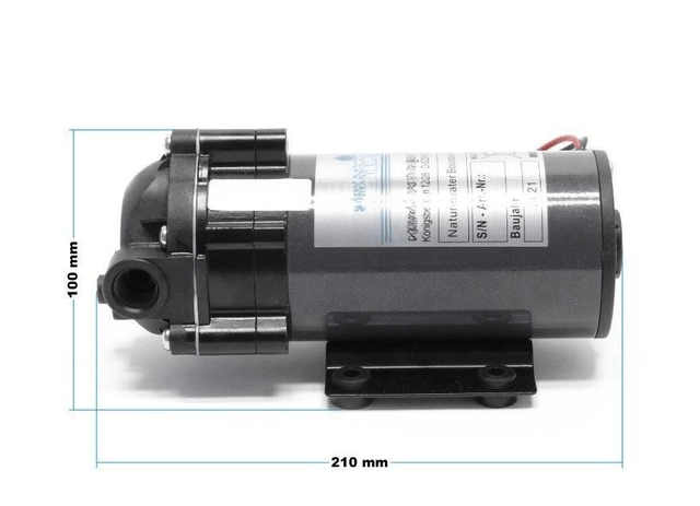 Pompa Osmosi Inversa, Pompa Booster 24V – 400-500-600 GPD 