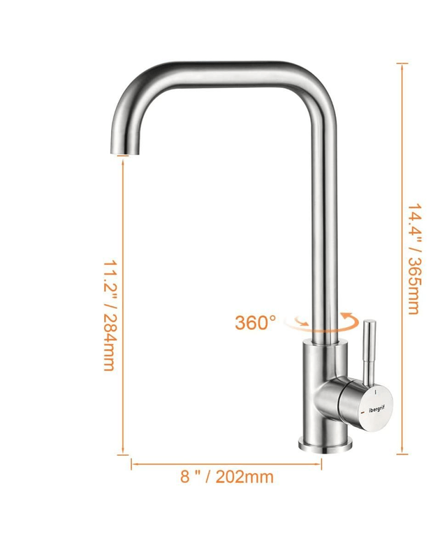 Monocomando lavello "inox" 