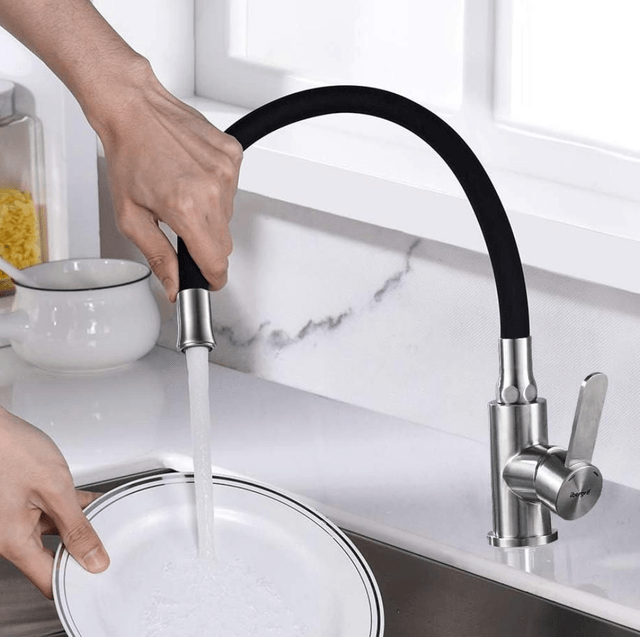 Rubinetto da Cucina con Beccuccio Flessibile 

