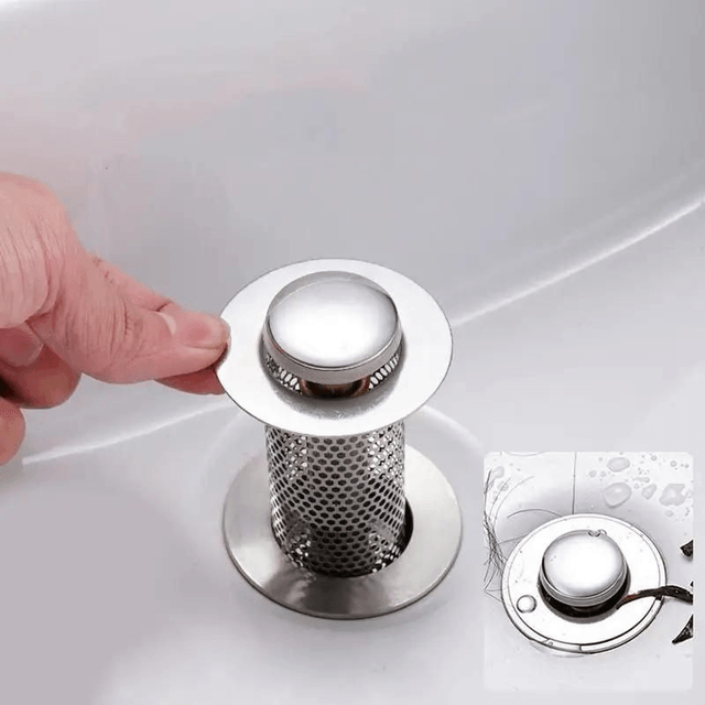 Tappo lavabo, bidet, click clack con rete