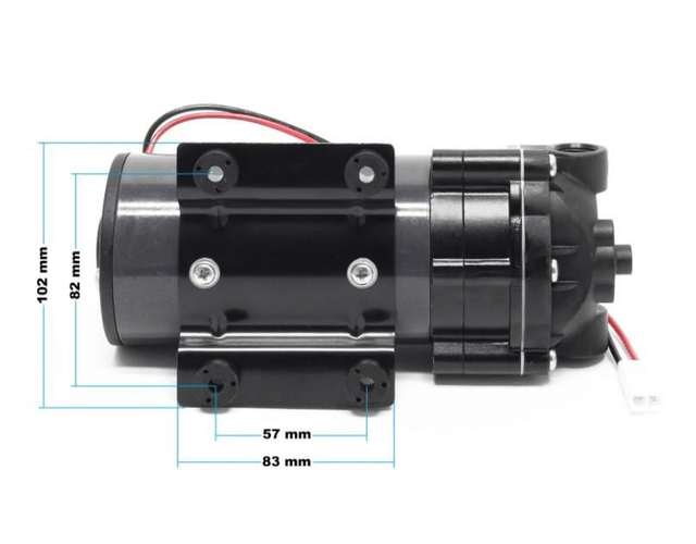 Pompa Osmosi Inversa, Pompa Booster 24V – 400-500-600 GPD 
