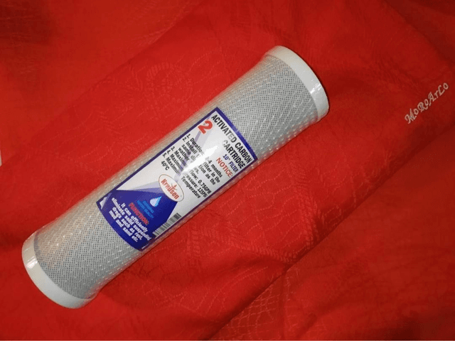 Filtro acqua a carbone attivo 